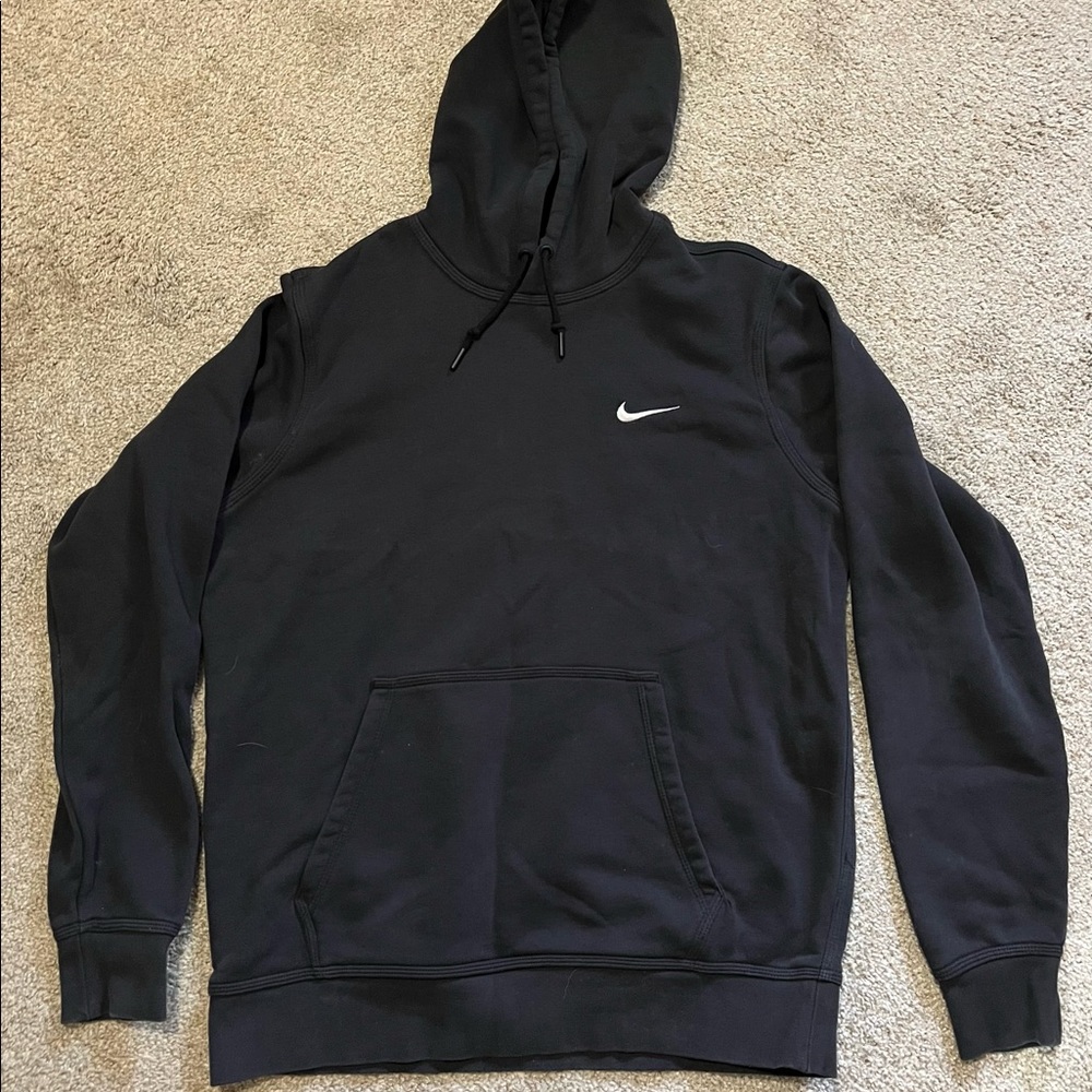 Black mens large Nike sweatshirt jacket hoodie